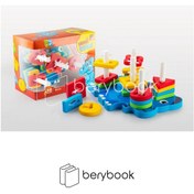 تصویر اسباب بازی آموزشی مانع دار طرح فیل مونته سوری 