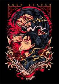 تصویر پوستر انیمه Attack on Titan کد N602 