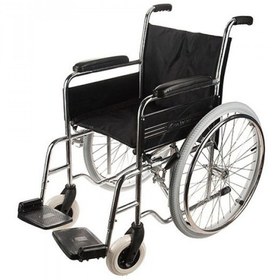 تصویر ویلچر تاشو ایران بهکار ۷۰۳ چرخ عقب توپر Iran Behkar Wheelchair 703