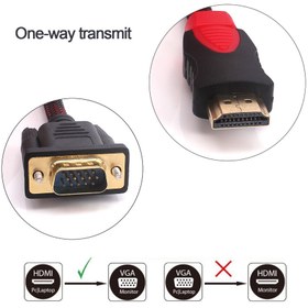 تصویر کابل IFORTECH HDMI TO VGA IF-1/5M 