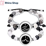 تصویر دستبند هوشمند سنگی مدل 7677 ست کوه و دریا 