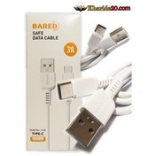 تصویر کابل فست شارژ تایپ سی 3 آمپر BARED BARED Data Cable Type-C