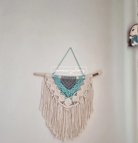 تصویر دیوارکوب مکرومه 