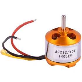 تصویر موتور براشلس A2212-10T ظرفیت ۱۴۰۰KV 