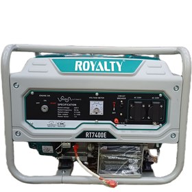 تصویر موتور برق بنزینی رویالتی مدل RT7400E ظرفیت ۴ کیلووات 