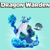 تصویر اسکین نگهبان اژدها Dragon Warden کلش اف کلنز 