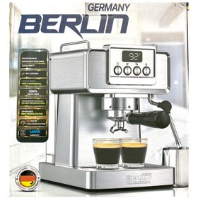 تصویر اسپرسو ساز حرفه ای نیمه صنعتی برلین مدل BG-1252EM professional espresso machine BG-1252 EM