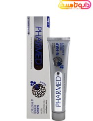 تصویر خمیر دندان نانو فارمد مناسب دندان های حساس 100 گرم Pharmed N-HAP Repair and Protect Sensitive Toothpaste 100g