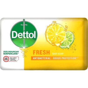 تصویر صابون ضد باکتری دتول DETTOL رایحه خیار و لیمو 