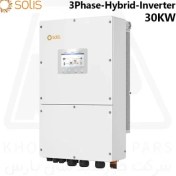 تصویر اینورتر هیبریدی 30Kw سه فاز Soils مدل S6-EH3P30K-H 