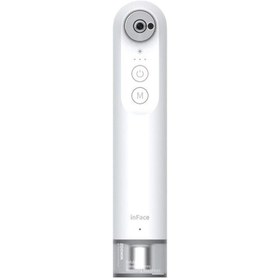 تصویر میکرودرم و تمیز کننده جوش های سرسیاه شیائومی مدل inFace Visual Blackhead Remover Lite CF05ES inFace Visual Blackhead Remover Lite CF05ES