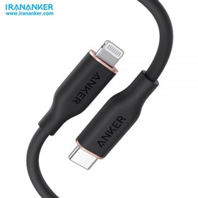 تصویر کابل USB C به لایتنینگ انکر USB-C to Ligtning 180cm A8663 