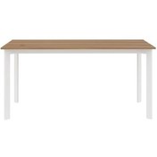 تصویر میز کارمندی نیلپر مدل ODT551 با پایه فلزی 