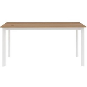 تصویر میز کارمندی نیلپر مدل ODT551 با پایه فلزی 