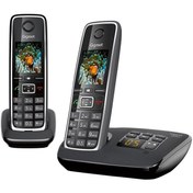 تصویر گوشی تلفن بی سیم گیگاست مدل C530A Gigaset C530A Duo Wireless Phone