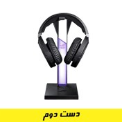 تصویر پایه هدست گیمینگ بی سیم Asus ROG Throne Qi (دست دوم) 