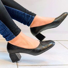 تصویر ست کیف و کفش چرم کد 02 