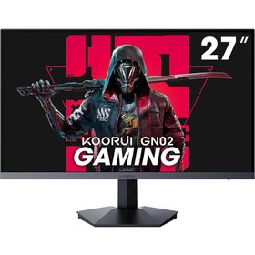 تصویر مانیتور 27 اینچ گیمینگ کووری مدل Koorui 27GN02 Koorui 27GN02 27 Inch VA FHD Flat Gaming Monitor