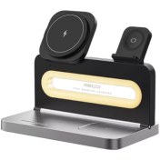 تصویر شارژر وایرلس ۴ کاره رسی مدل RCW-49 