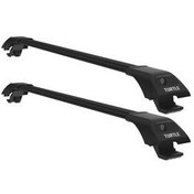 تصویر جعبه بار سقفی مشکی تائوس فولکس واگن سازگار بین سالهای 2021 2025 Turtle 