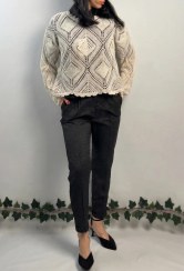 تصویر بافت طرح لوزی 