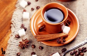 تصویر قهوه ترک با هل و دارچین - 250گرم Turkish coffee with cinnamon,cardamom