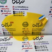 تصویر نانو گلس ( محافظ ) شفاف بی رنگ روی شیشه کیلومتر موتور یاماها AEROX ایروکس قدیم و طرح ایروکس و NVX 