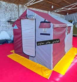 تصویر چادر مسافرتی ۶ متری جنس مشمایی تفلون (برنو) Tent