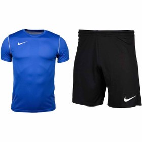 تصویر لباس و شلوارک تی شرت نایکی با جنس دری فیت برای تمرینات - Nike - اورجینال- 932660645 