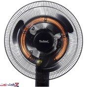 تصویر پنکه و هیتر برقی تکنو مدل TE-9600 ا Techno TE-9600 Fan Techno TE-9600 Fan