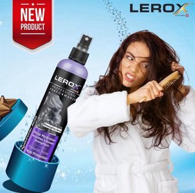 تصویر اسپری نرم کننده و ضد وز مو لروکس 300 میلی لیتر ا Lwrox smooth & shine detangling spray 300ml Lwrox smooth & shine detangling spray 300ml