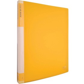 تصویر کلیر بوک 40 برگ پاپکو کد A4-40 - نارنجی 