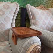 تصویر عسلی پرتابل دسته مبلی 