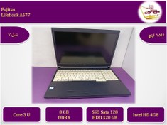 تصویر لپتاپ استوک ژاپنی فوجیتسو Fujitsu Lifebook A577 Fujitsu Lifebook A577/i3gen7U/Ram8/HDD320+SSD128/15.6HD