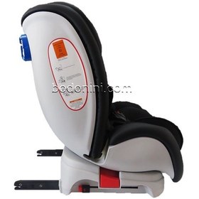 تصویر صندلی ماشین کودک چرخشی 360 درجه آنجل بیبی قرمز AnjelBaby 