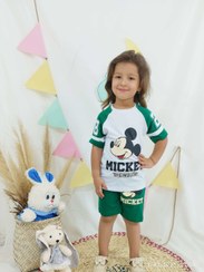 تصویر ست میکی موس آستین رگلان 