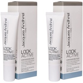 تصویر کرم دور چشم ژاک آندرل پاریس مدل LOOK ACTIVE حجم 15 میلی لیتر مجموعه 2 عددی 