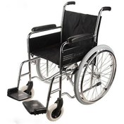 تصویر ویلچر ارتوپدی ایران بهکار مدل ۷۰۴ سایز ۴۳ اورسایز 