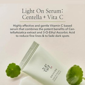 تصویر سرم روشن کننده بیوتی اف جوسان سنتلا و ویتامین سی Beauty of Joseon Light On Serum Centella + Vita C 30ml Beauty of Joseon Light On Serum Centella + Vita C 30ml