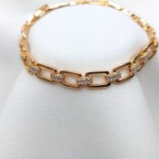 تصویر دستبند زنانه ژوپینگ مدل XUPING2599 طرح نگین دار 