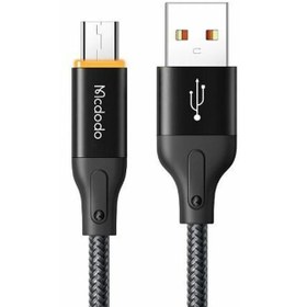 تصویر کابل شارژ میکرو 1.2 متری مک دودو مدل CA-3040 Mcdodo CA-304 Auto Power Off Micro USB Data Cable 1.2M