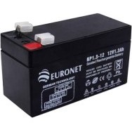 تصویر باتری یو پی اس 12 ولت 1.3 آمپر یورونت مدل EUR1312 
