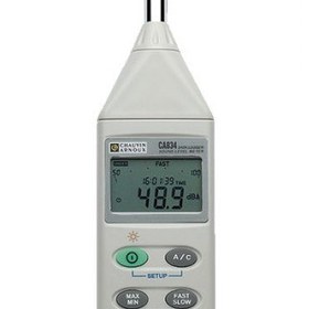 تصویر صوت سنج کاوین آرنوکس مدل CA834 Chauvin Arnoux CA834 Sound level meter