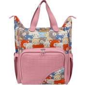 تصویر کوله پشتی لوازم کودک چرمی Bebetto طرح خرسی مدل B440 