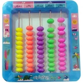 تصویر چرتکه آموزشی 5 میل ایستاده 