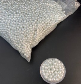 تصویر مروارید پانچی ۵ سفید 