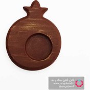 تصویر هولدر وارمر طرح انار - قهوه ای 