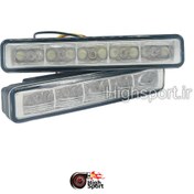تصویر دی لایت خودرو ۶ LED 