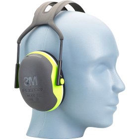 تصویر هدفون ضد صدا پلتور مدل X4A – رنگ مشکی/سبز 