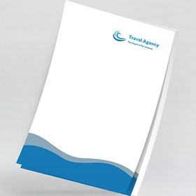 تصویر تراکت تحریر 80گرم با سرچسب 